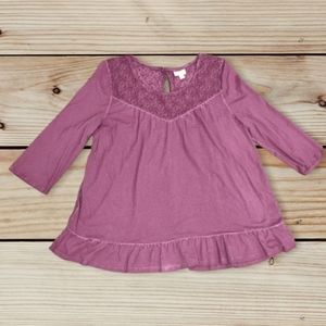 Wrangler Babydoll Tunic Top Sz XL